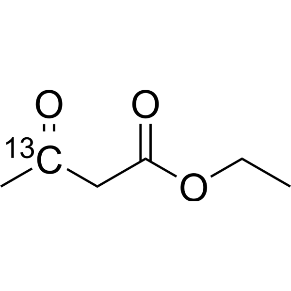 Ethyl acetoacetate-13C (ethyl acetoacetate-13C) 61973-42-0